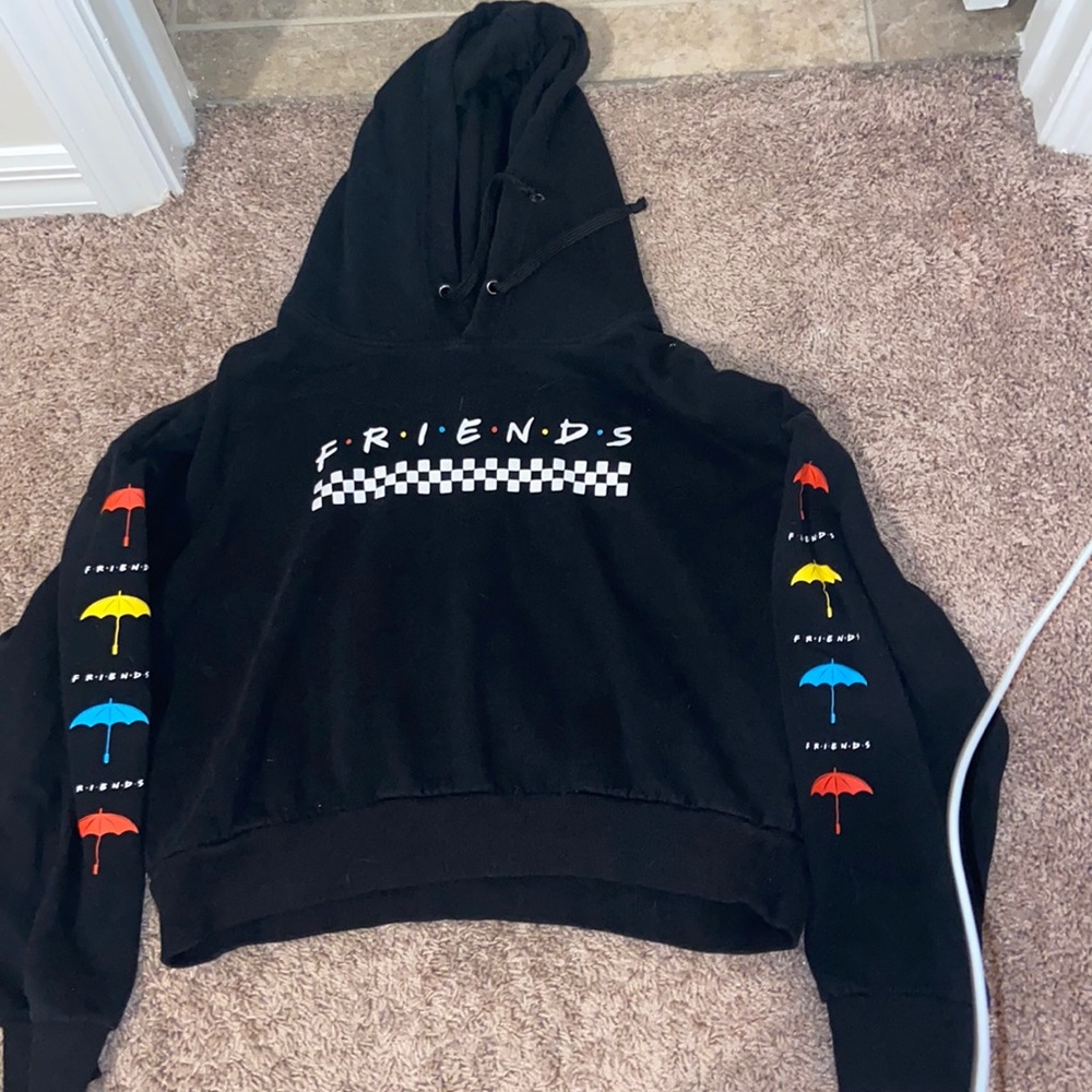 Friends crops hoodie